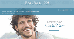 Desktop Screenshot of drtomrohdy.com